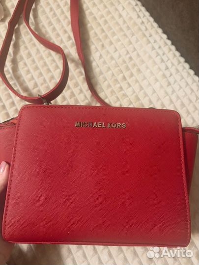 Сумка красная MK