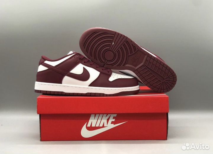 Nike Dunk Low Bordeaux/Team Red Кроссовки