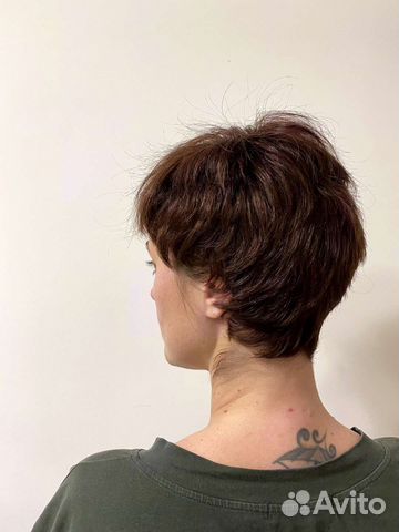 Парик из натуральных волос новый