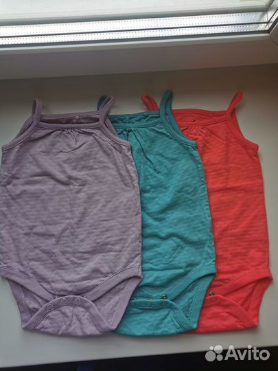 Боди майки Next 6-9 мес