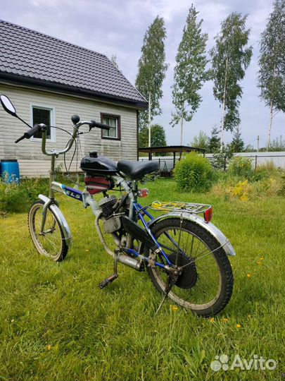 Велосипед с мотором складной