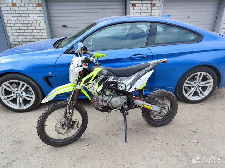 Топовый питбайк на тюнинге