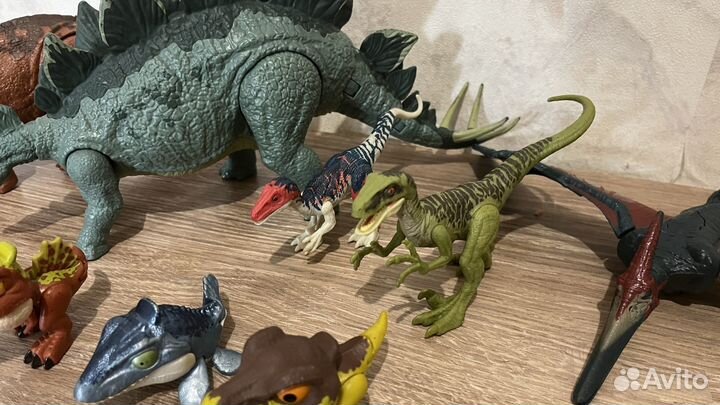 Динозавры jurassic world mattel