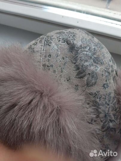 Шапка ушанка меховая