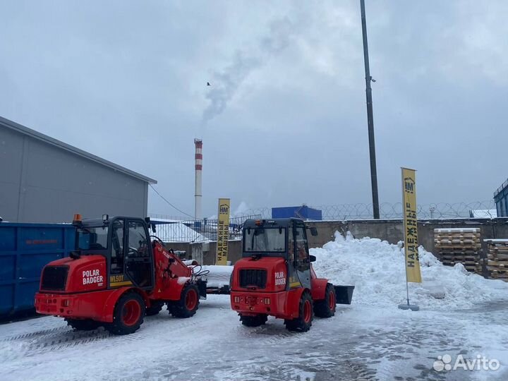 Мини-погрузчик Polar Badger WL50T, 2023
