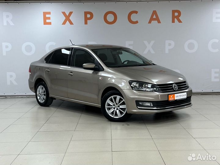 Volkswagen Polo 1.6 AT, 2017, 155 492 км