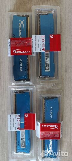 Оперативная память ddr4 hyperx fury 16gb 3200