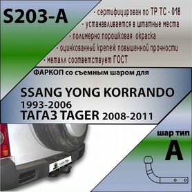 Ssang Yong Korando, Tagaz Tager