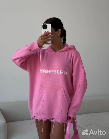 Вязаный худи Maneken brand новый
