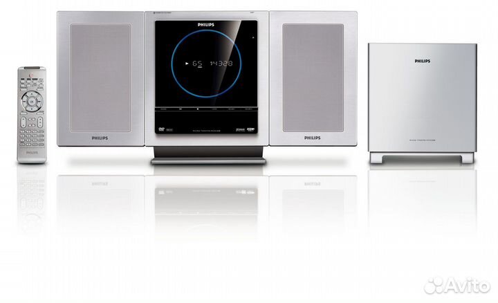 Музыкальный центр philips mcd288 с сабвуфером