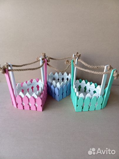 Предлагаю кашпо корзины для цветов