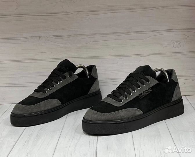 Кеды мужские зимние натуральная замша (38-42)