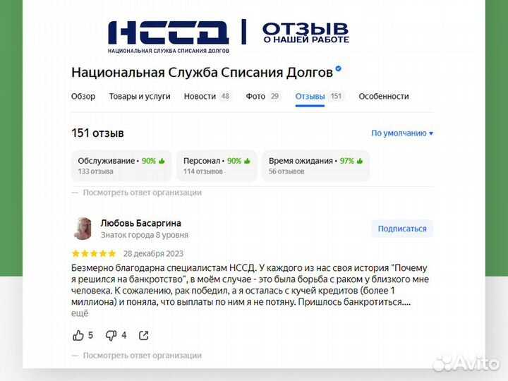 Банкротство граждан. Списание долга 100% гарантия