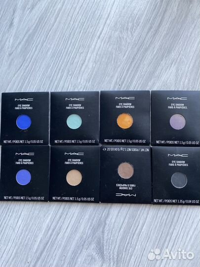 Тени и румяна рефилы mac