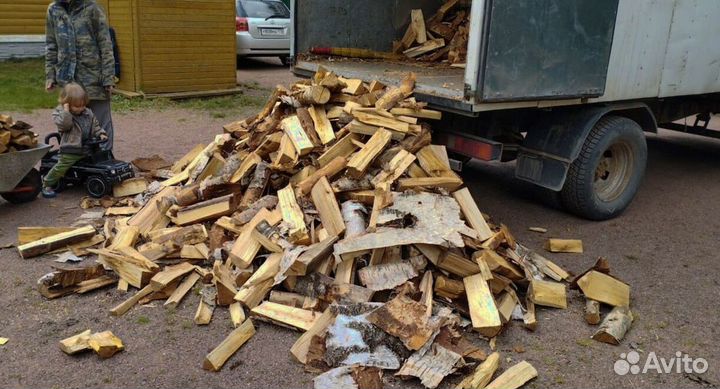Дрова навалом Березовые в Сертолово сухие