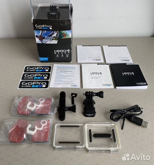 Коробка от экшн камеры GoPro Hero 4 black