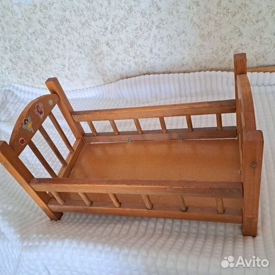 Кровать для кукол горшок переноска