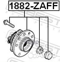 Ступица передняя 1882zaff Febest