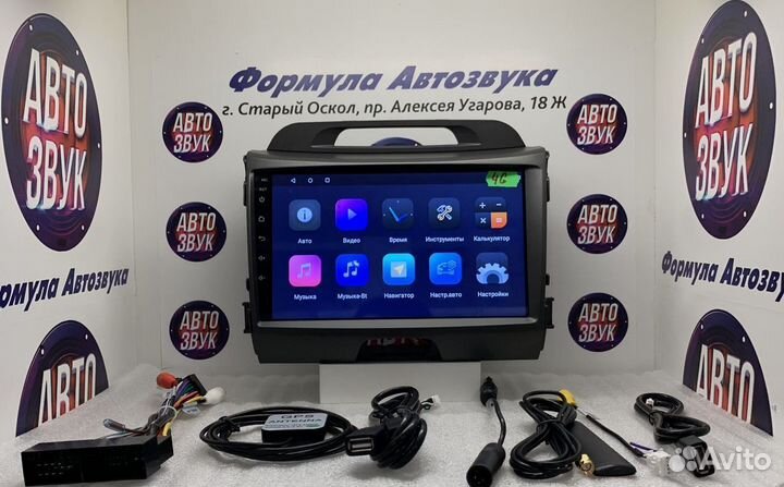 Kia Sportage 3 штатная android магнитола 4G IPS