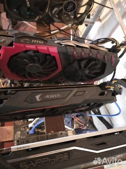 Видеокарта rx570 8gb