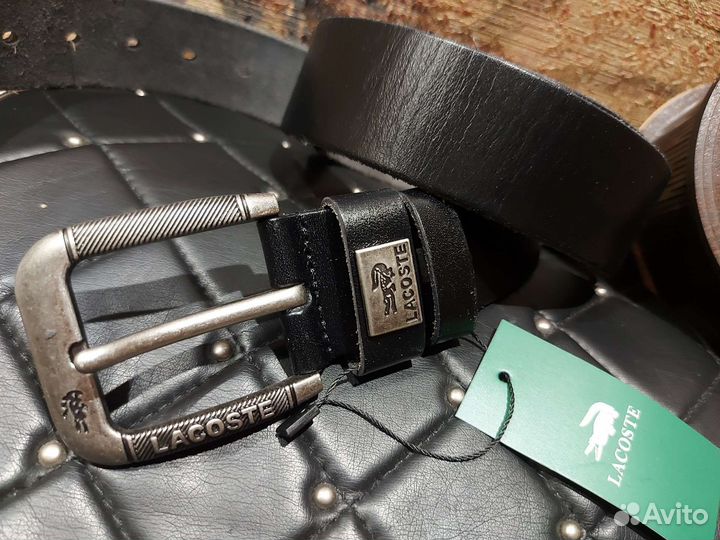 Ремень Lacoste натуральная кожа