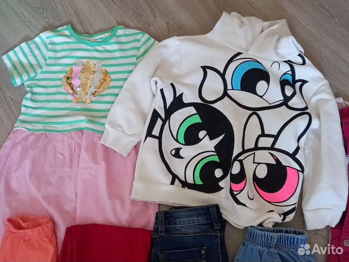 Вещи пакетом на девочку 5 лет