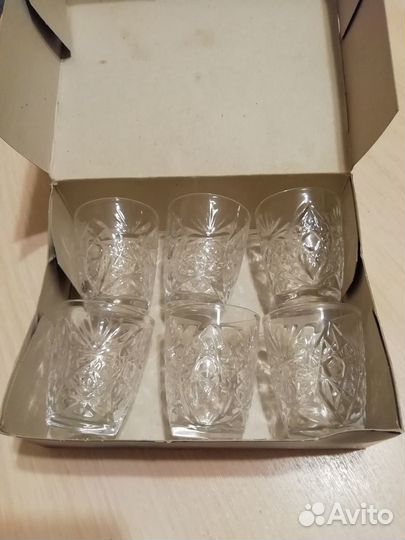 Стакан для водки бокал для шампанского