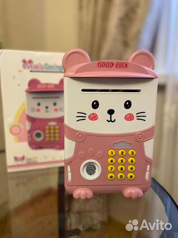 Электронная музыкальная игрушка сейф-копилка