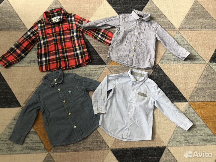 Рубашка для мальчика 86 92 98