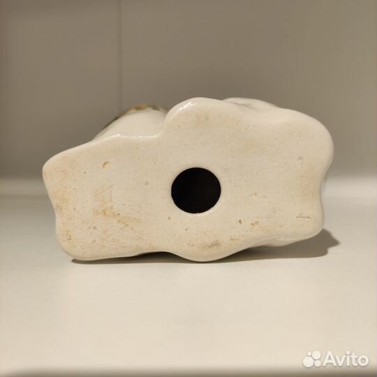 Фарфоровая статуэтка «Пекинес», лфз, 1980-е