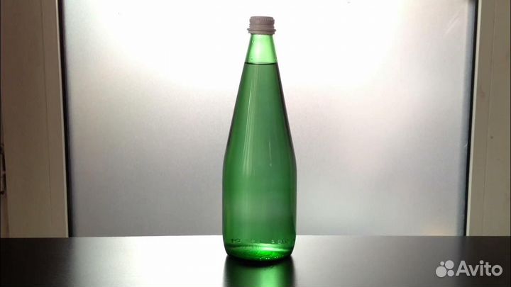 Бутылки зелёные стеклянные