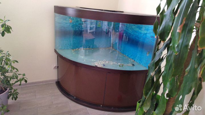 Аквариум с тумбой