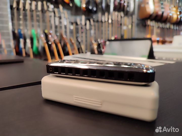 Губная гармошка easttop t10-1 c black comb