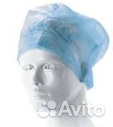 Шапочка одноразовая медицинская из нетканого