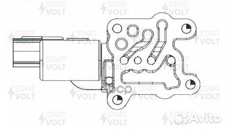 Клапан эл. рег. фаз грм для а/м Volvo S40 (95)