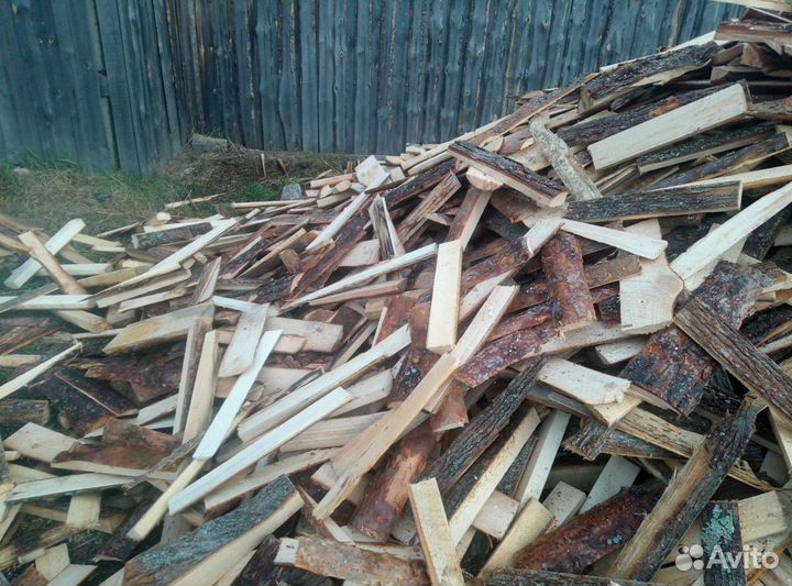 Дрова(горбыль) пиленный