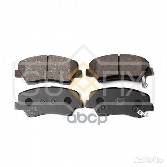 Колодки тормозные дисковые перед прав/лев S