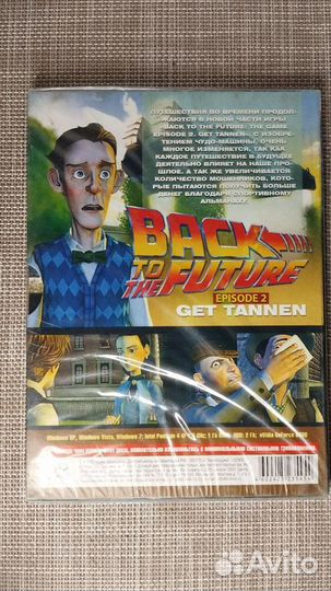 CD игра Назад в будущее. Back to the future