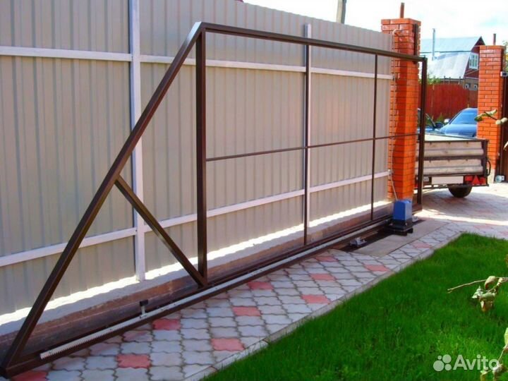 Ворота под ключ 4х2м