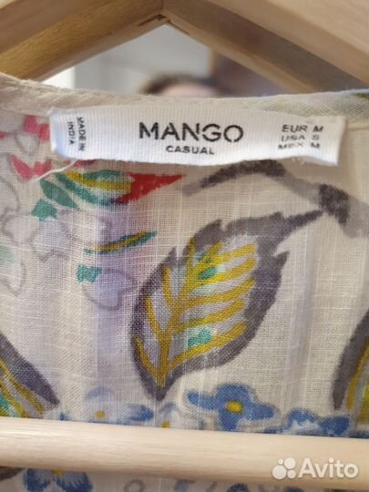 Платье сарафан на запах Mango