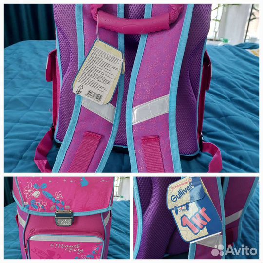 Рюкзак школьный для девочки новый