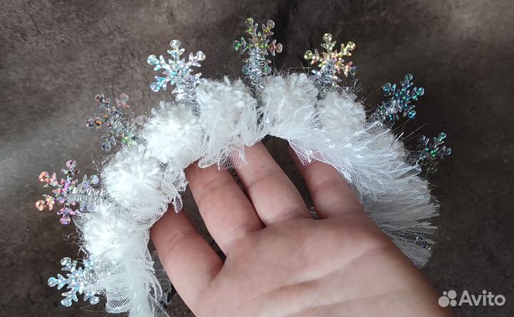 Ободок новогодний