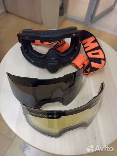 Очки для снегохода со сменными линзами