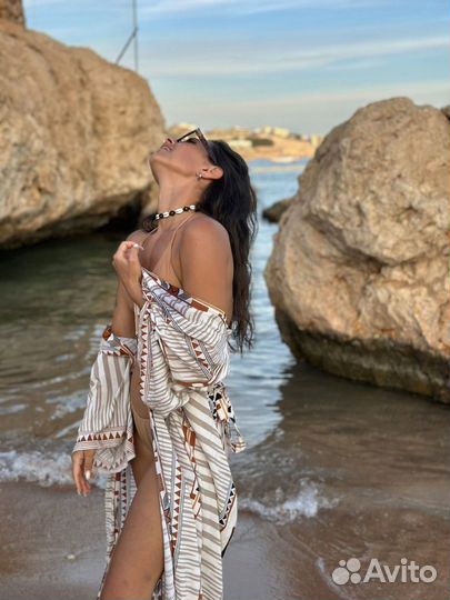 Накидка в стиле кимоно