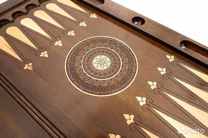 Нарды и шашки резные Гордый олень 62 х 61 см бук Армения 62542