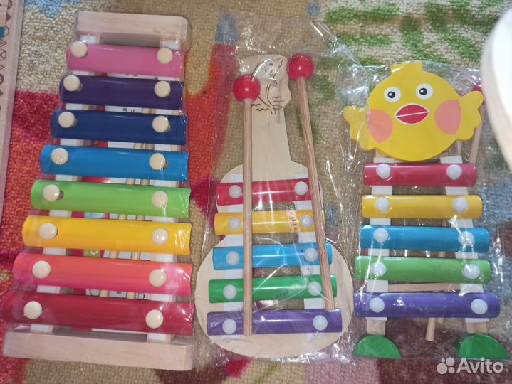 Ксилофон. Несколько видов