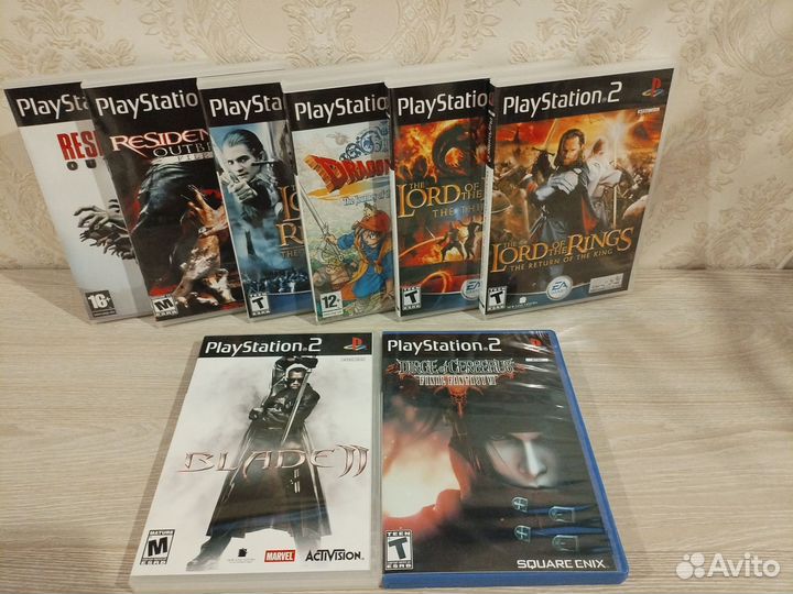 Игры, диски для Sony Playstation 2 (PS2)