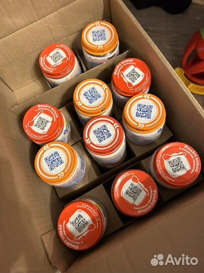 Фруктовое пюре агуша