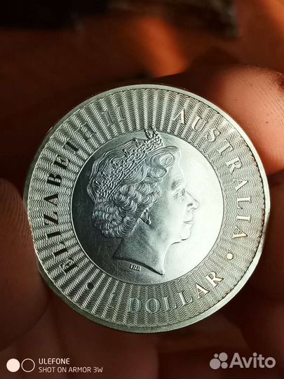 1 Доллар 2016г. Серебро. Австралия