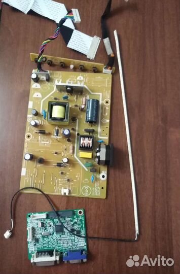 Блок питания и мв от монитора ViewSonik va2445-led